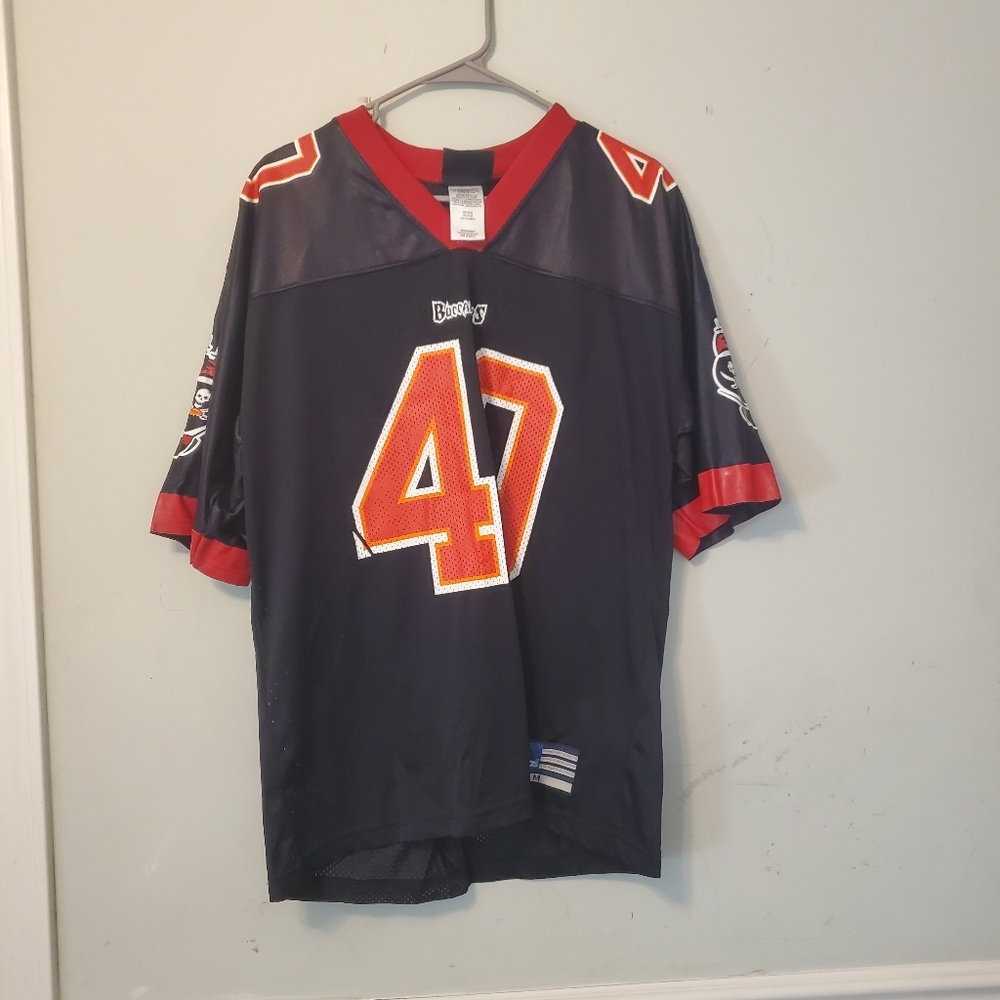 Tampa Bay Football Jersey Alstott Sz Med